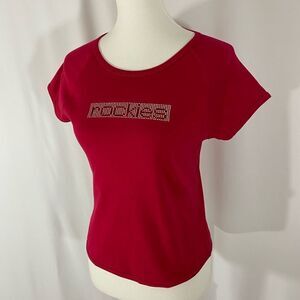 NWT Rockies Red Logo T Shirt